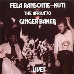 Fela Kuti Live With Ginger Baker (LP)